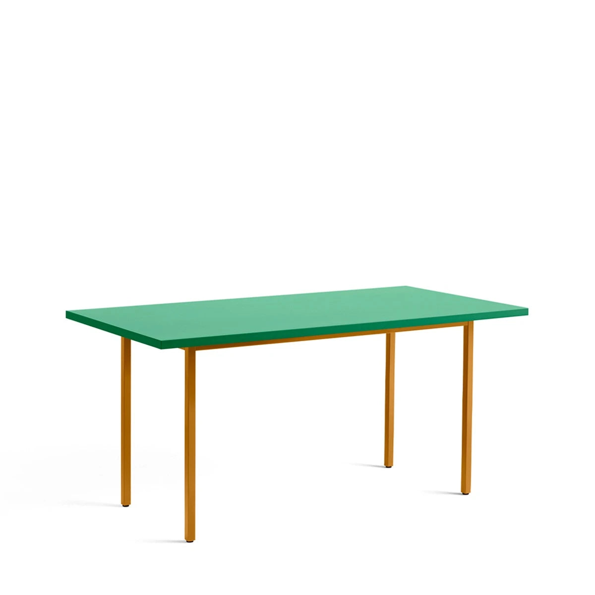 Two Colour Table 160 x 82 Green Mint-Ochre - view 1