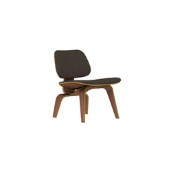 Eames Molded Plywood Lounge Chair, Wood Base (Hollow/Walnut) - view 1