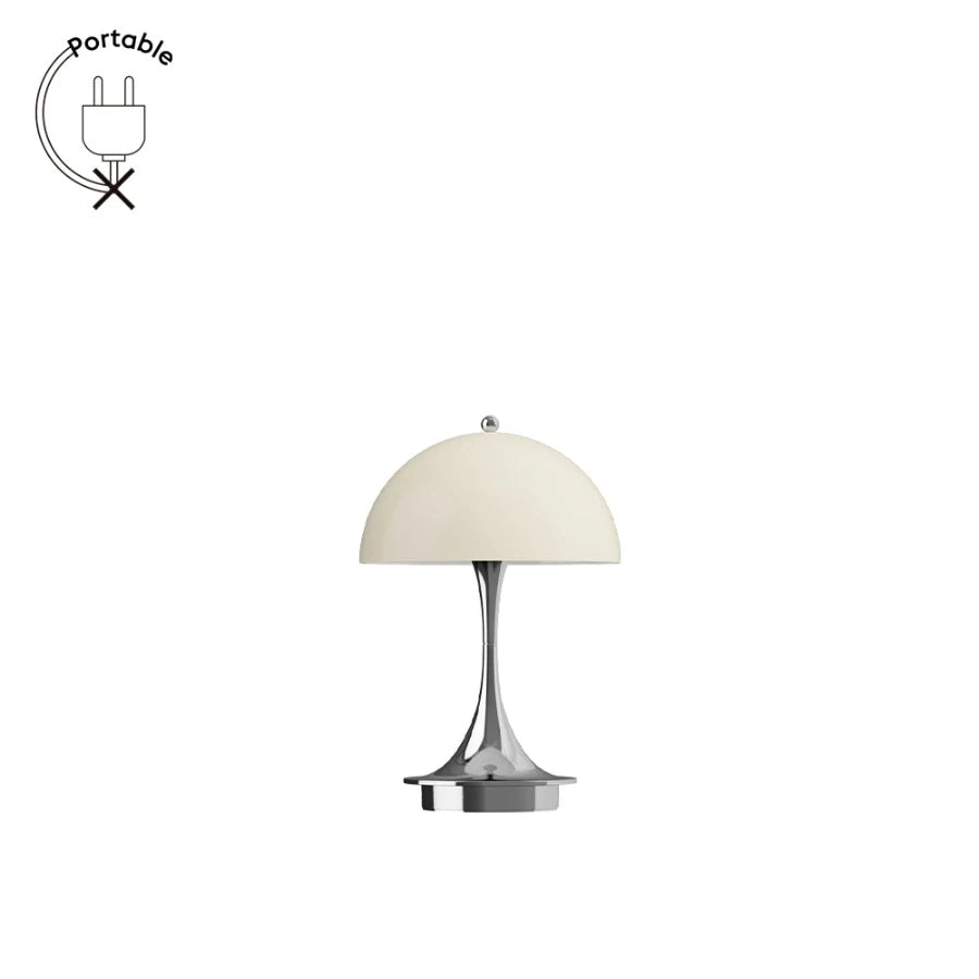 Panthella 160 Portable V3 Chrome Beige - view 1