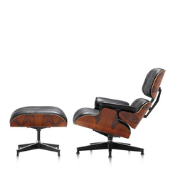 Eames Lounge Chair & Ottoman Classic Santos Palisander-Obsidian - view 1