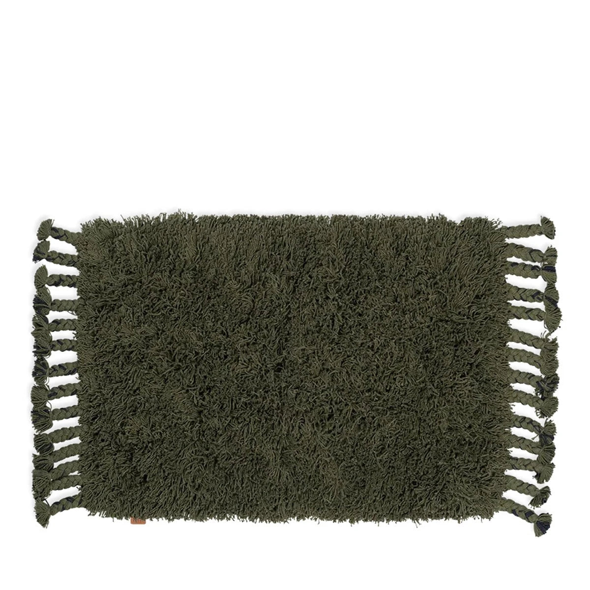 Amass Long Pile Mat Olive - view 1