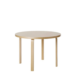 Table 90A Natural Birch ∅1000 Round Dining Table - view 1