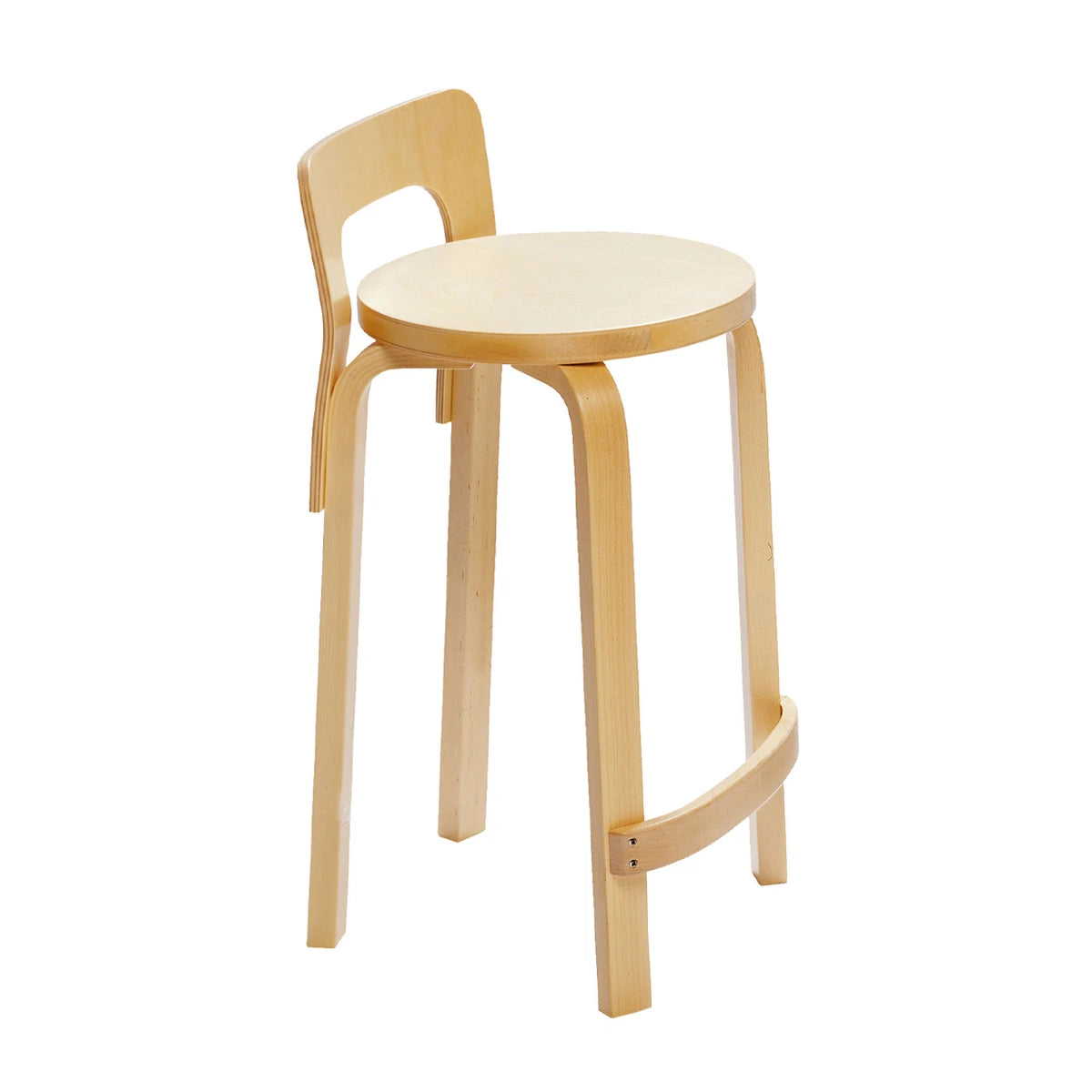 K65 High Chair Bar Stool Birch - view 1