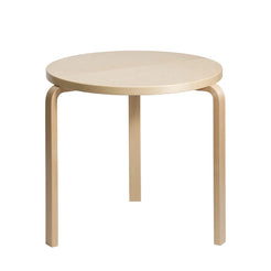 Aalto Table 90B Ø75 Birch - view 1