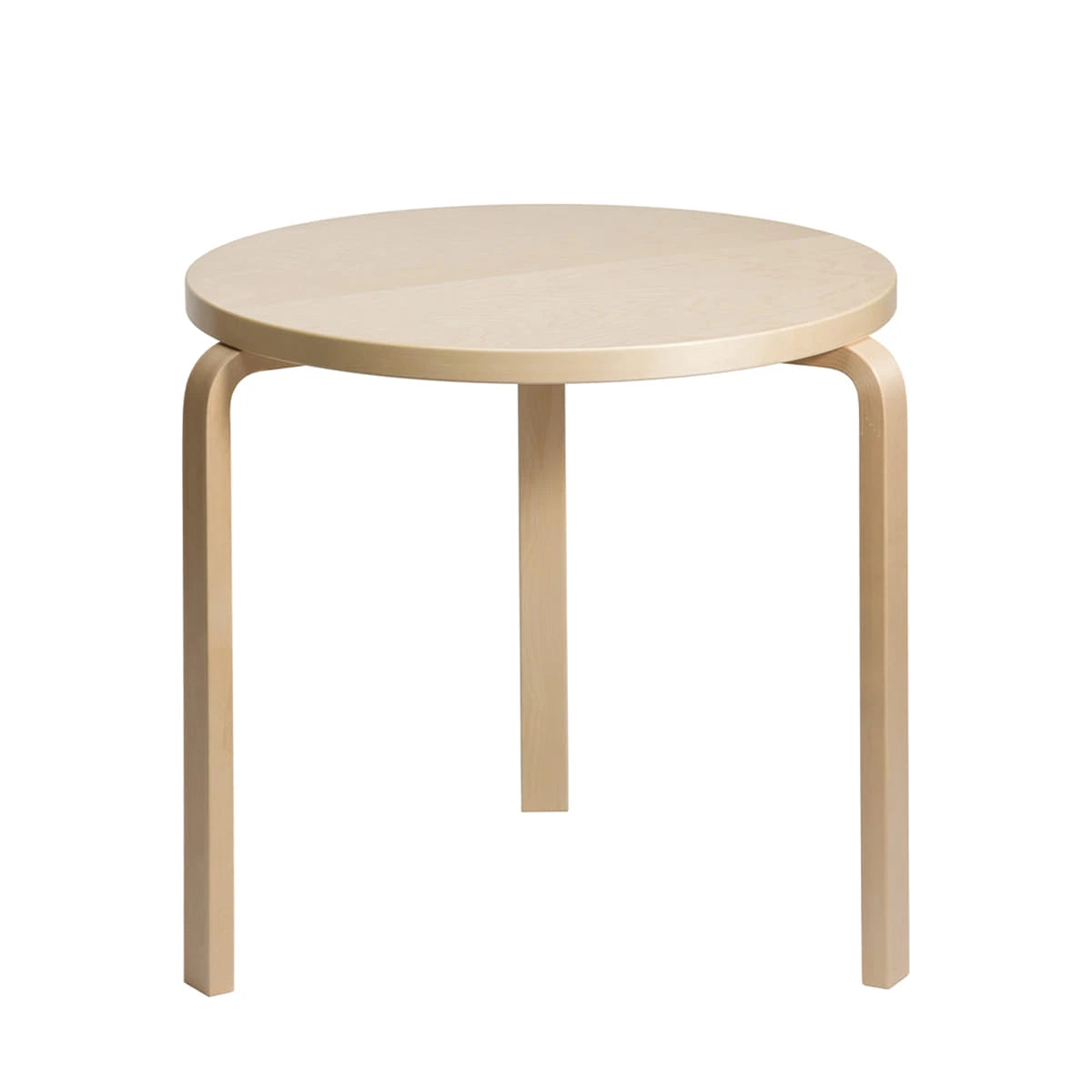 Aalto Table 90B Ø75 Birch - view 1