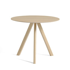 CPH20 Round Table Ø90 Oak-Oak Veneer - view 1