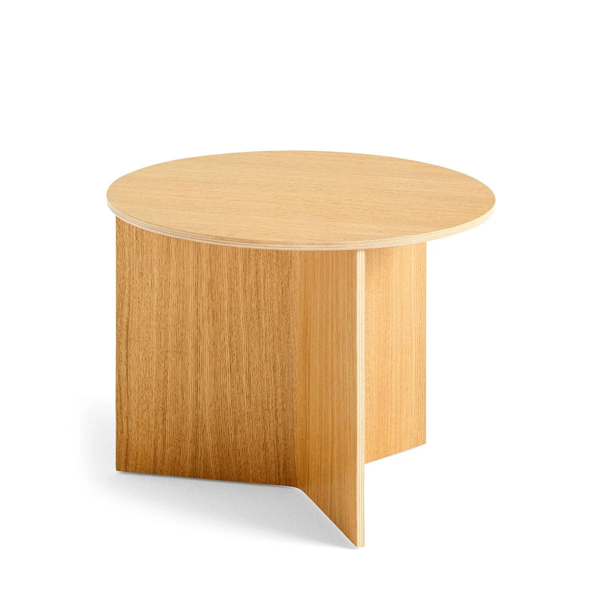 Slit Table Wood Round Oak - view 1