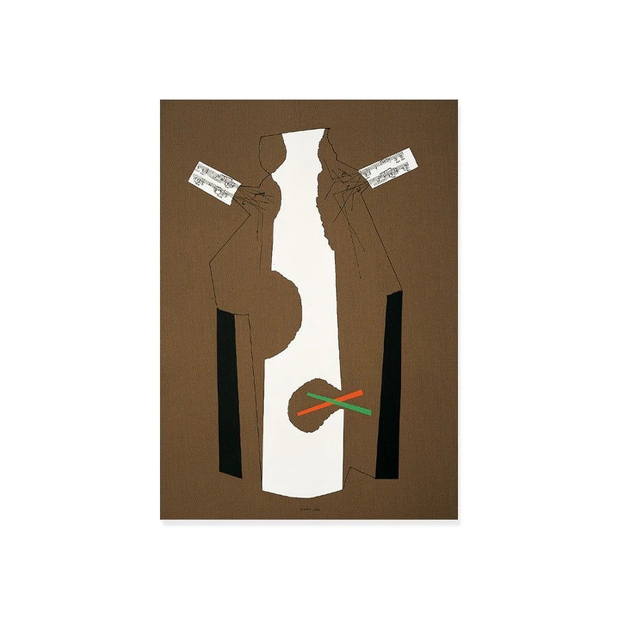 Silkscreen Poster - Ricostruzione Teorica Marrone - view 1