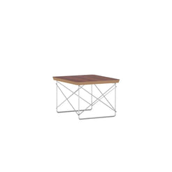 Eames Wire Base Low Table (Walnut/Chrome) - view 1