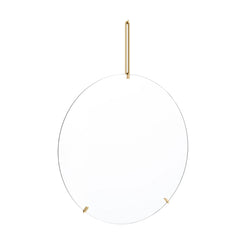 Wall Mirror 70Ø Brass - view 1
