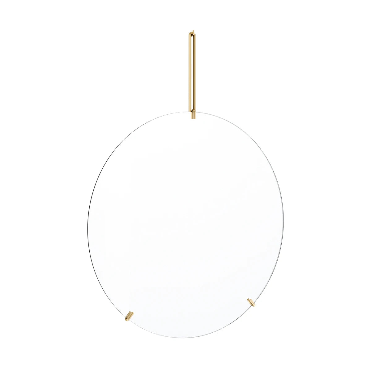 Wall Mirror 70Ø Brass - view 1