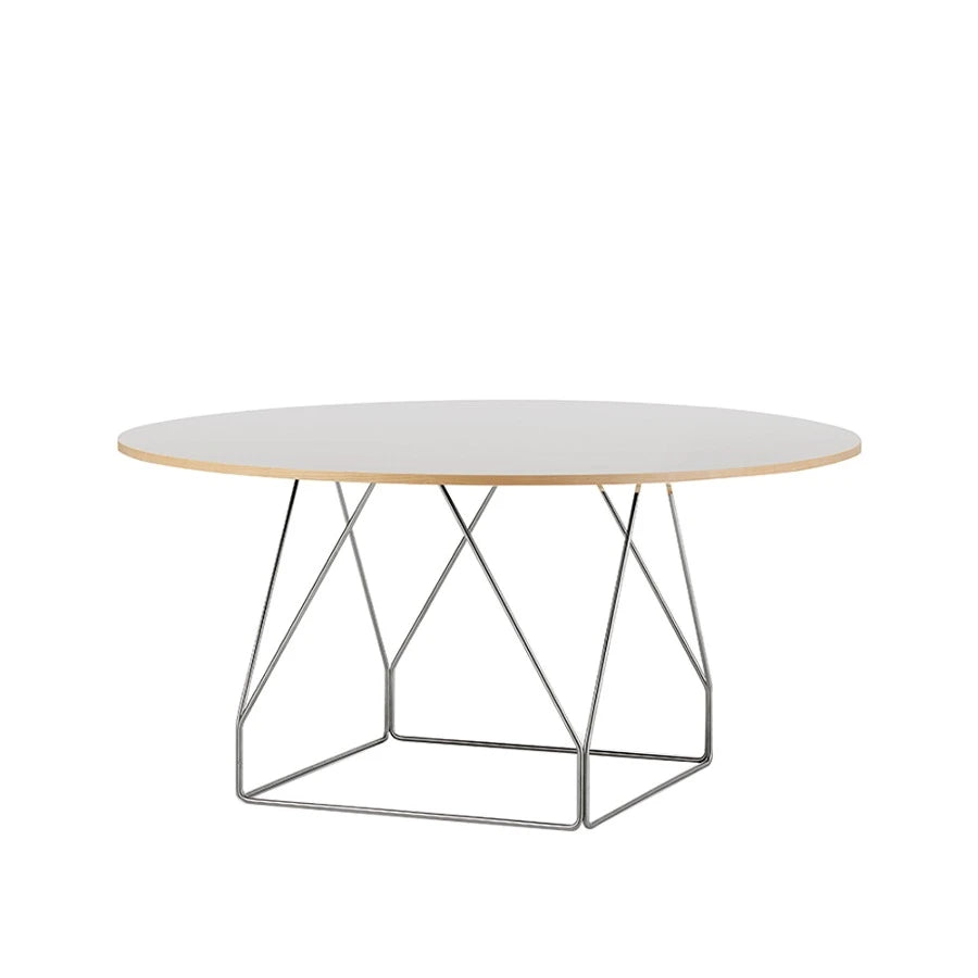 JG Table 6568 Stainless Steel/Grey Linoleum - view 1