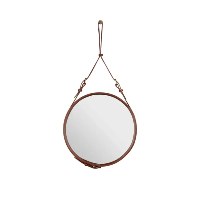 Adnet Wall Round Mirror - Ø45 - view 1