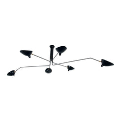 Ceiling Lamp 6 Rotating Arms - view 1
