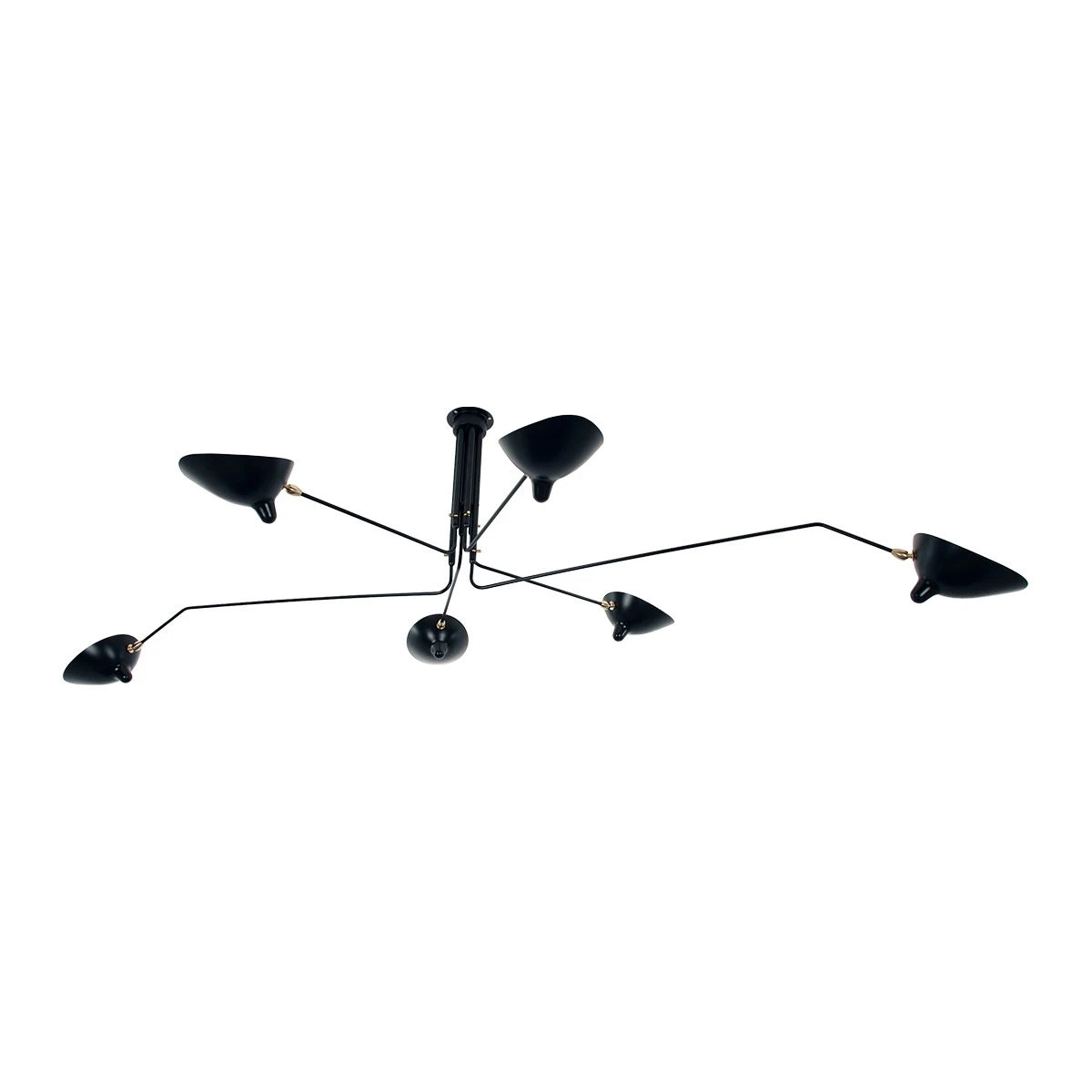 Ceiling Lamp 6 Rotating Arms - view 1