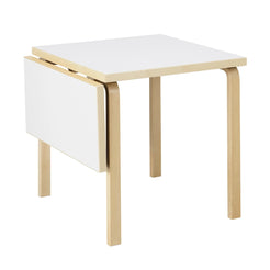 Aalto Folding Table DL81C 75 x 75-112.5 cm White Laminate - view 1