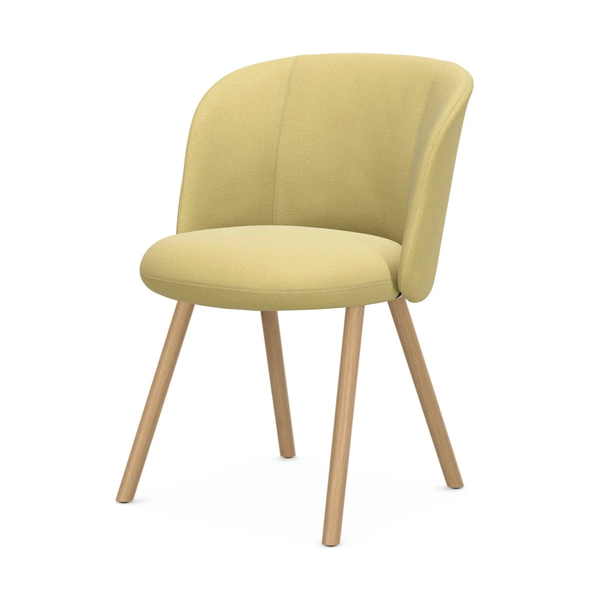 Mikado Side Chair Hola Canary Leg Natural Oak - view 1