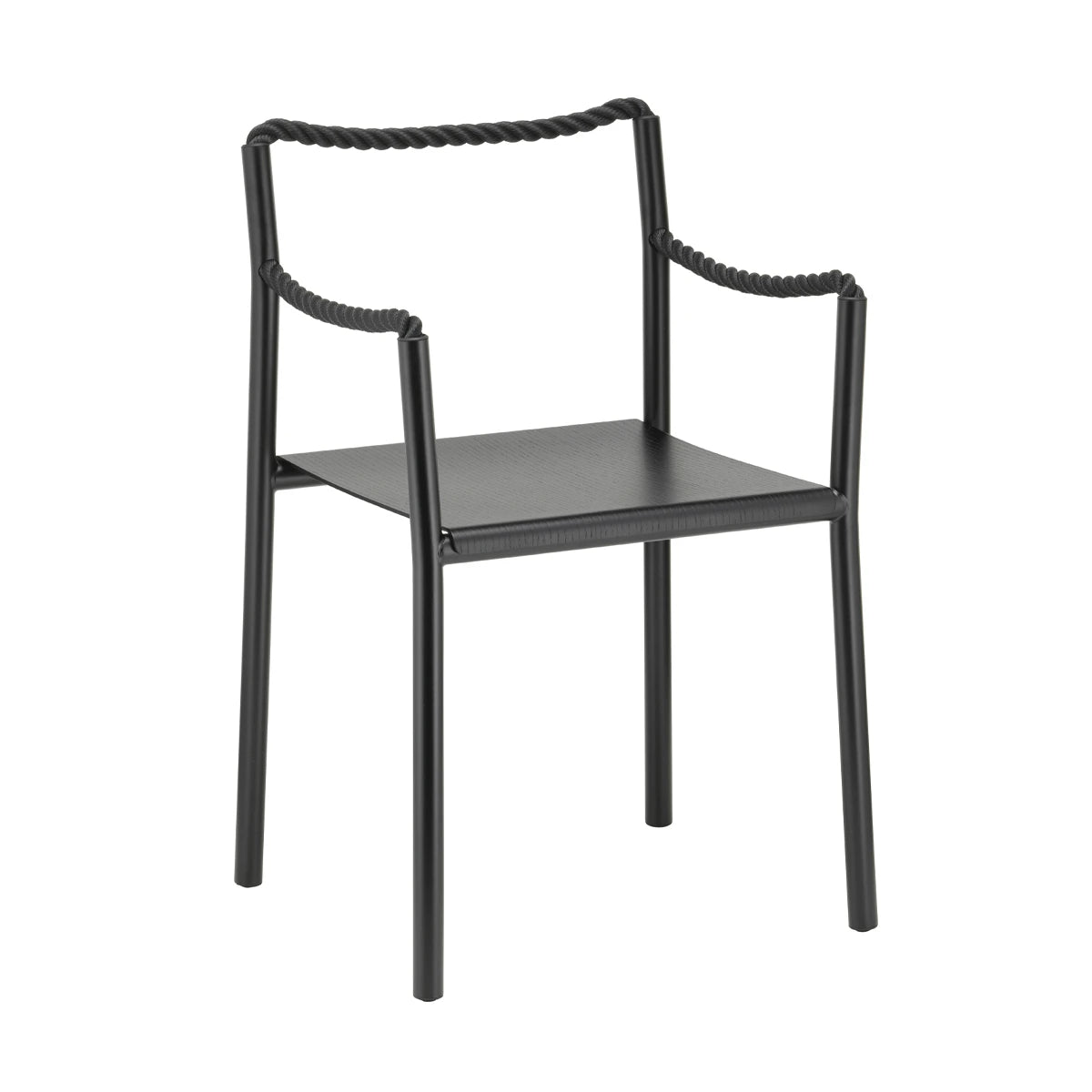 Rope Chair Black-Black - view 1