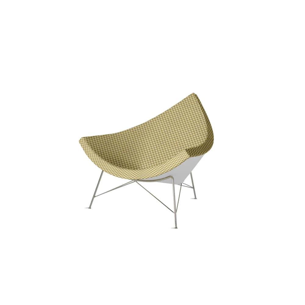 Nelson Coconut Lounge Chair, Checker - view 1