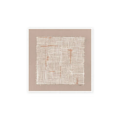Ana Frois Net No.5 White Aluminum Frame 500 x 500 - view 1