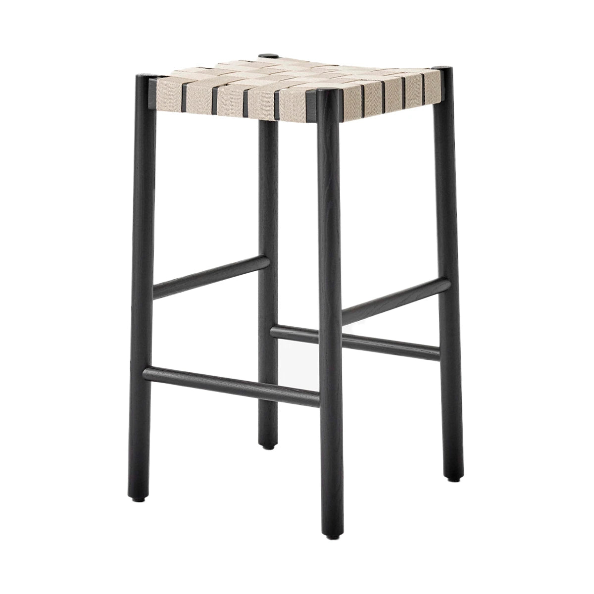 Betty Counter TK7 black-Natural linen - view 1