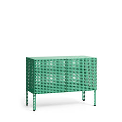 Perforated Cabinet Floor Small Soft Jade - view 1