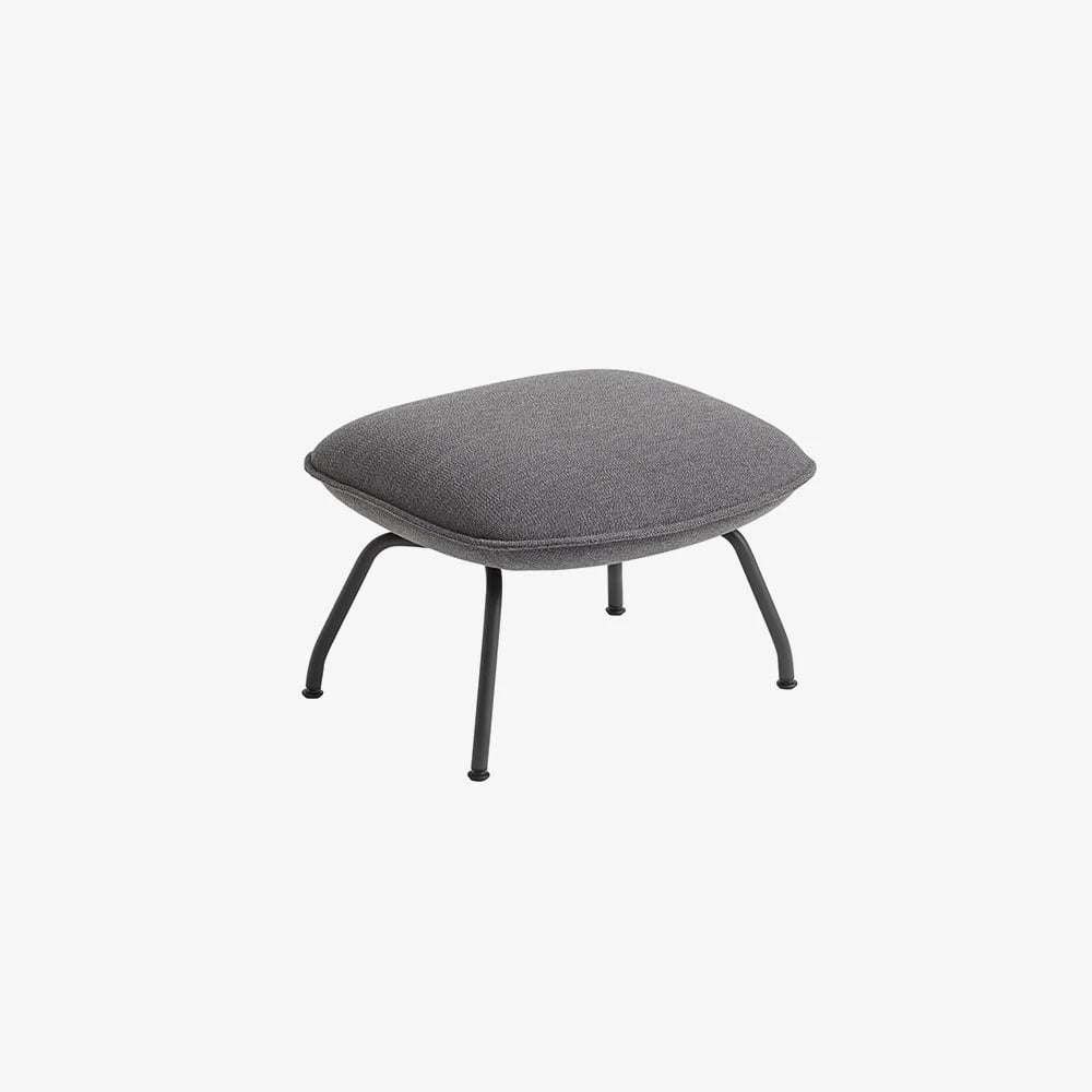 Doze Ottoman Ocean 80/Anthracite Black - view 1