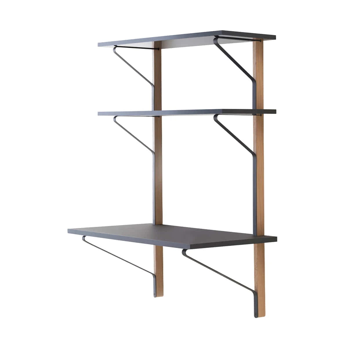 REB013 Kaari Shelf With Desk - view 1