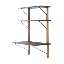 REB013 Kaari Shelf With Desk - view 1