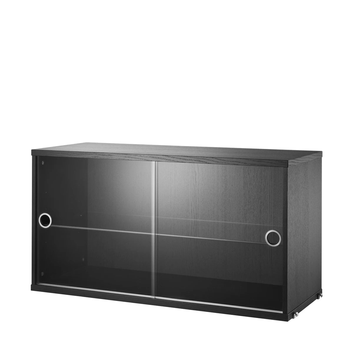 Display Cabinet Black Stained Ash - view 1