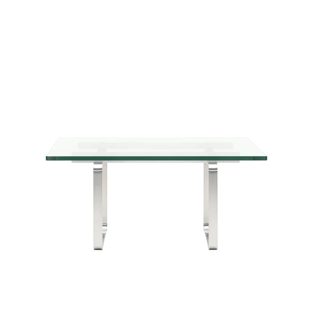 CH106 Glass Stainless Coffee Table - view 1