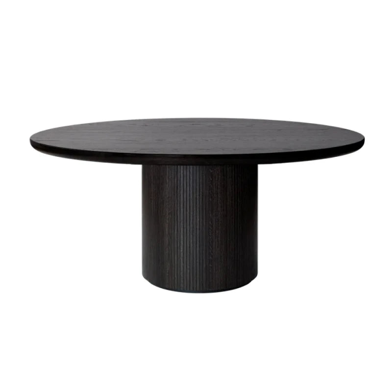 Moon Dining Table ø150 - Black - view 1