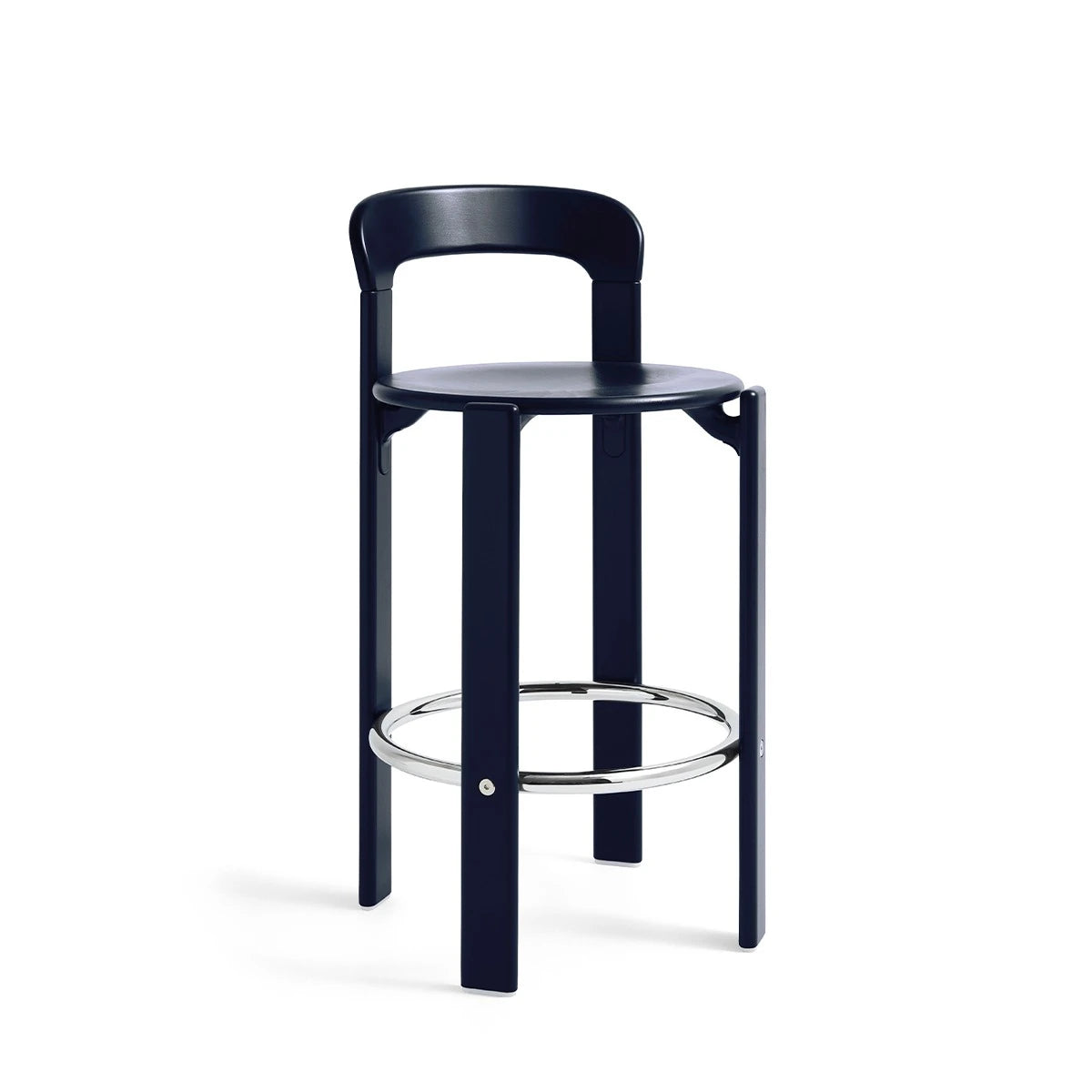 Rey Bar Stool Low Deep Blue - view 1
