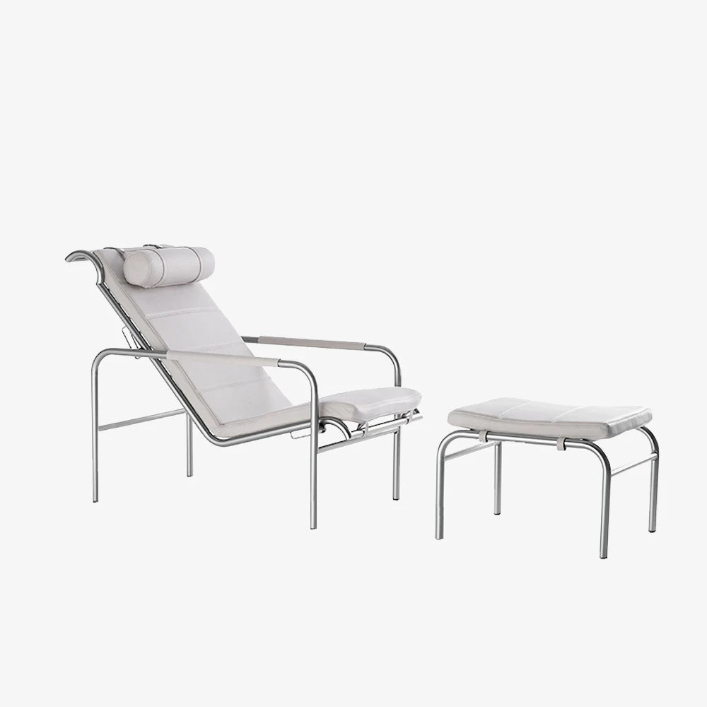 Genni Lounge Chair & Pouf - view 1