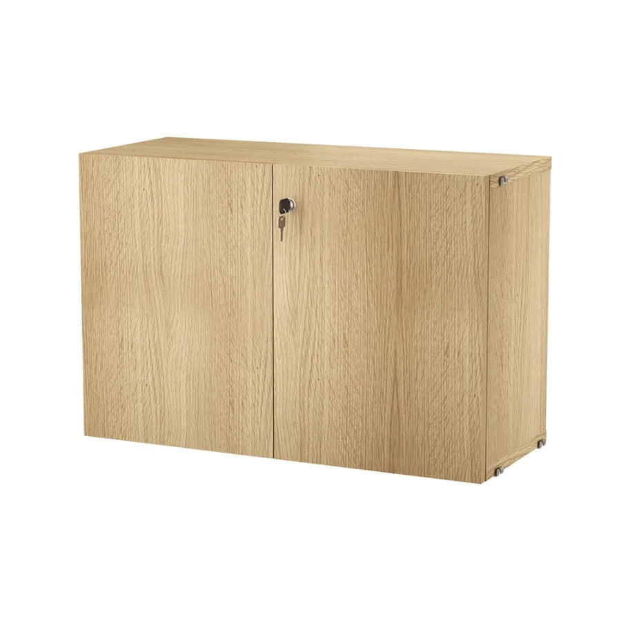Lock Cabinet 78 Oak - view 1