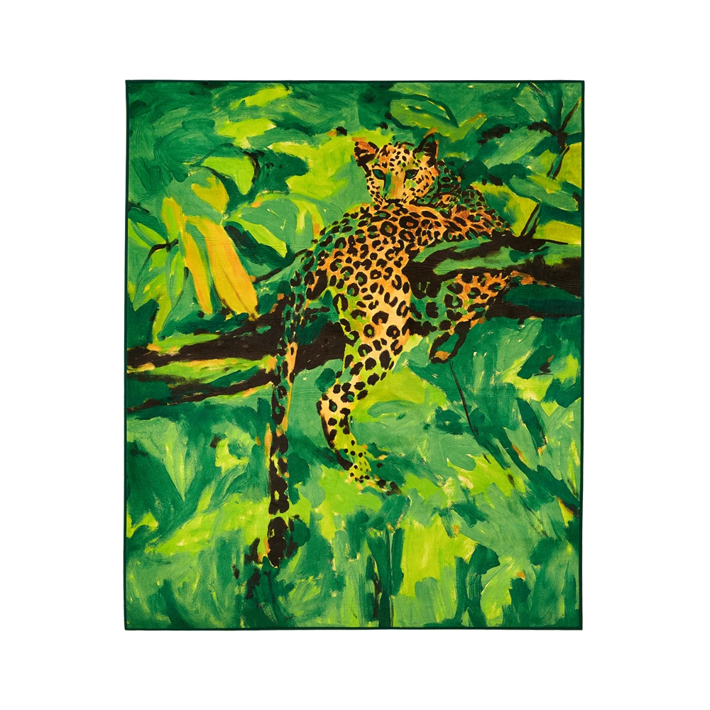 Sunhee Im X You & Us Leopard with Brush Strokes II Rug - view 1