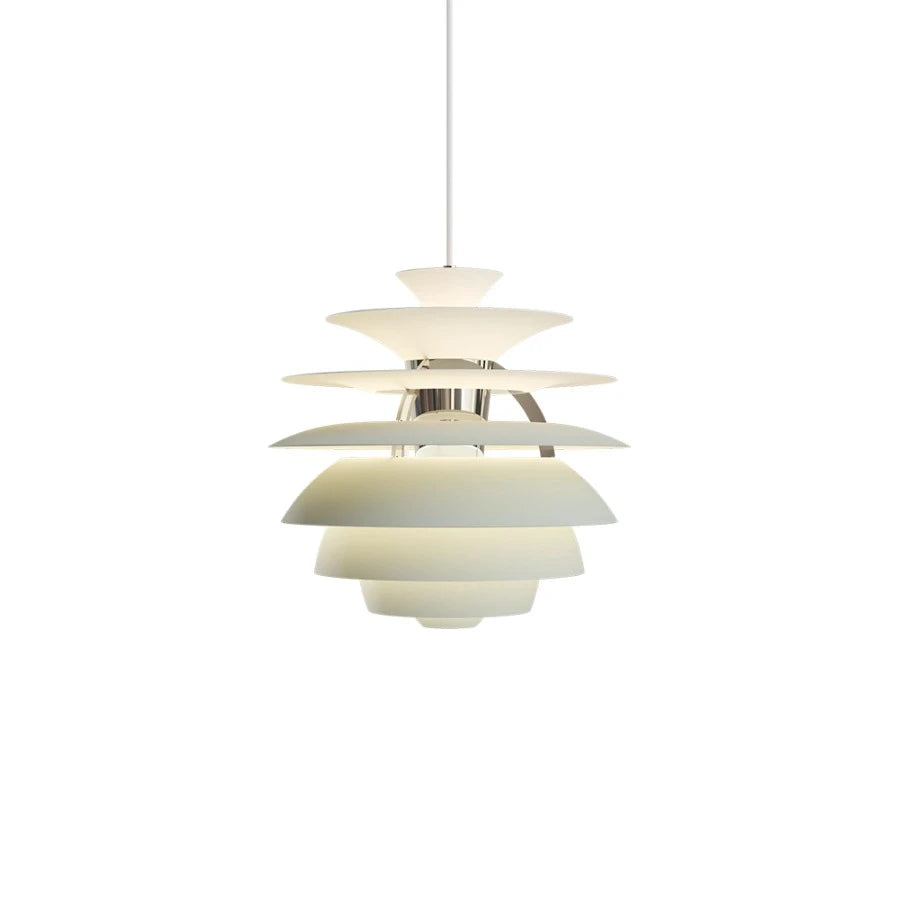 PH Snowball Pendant Dusty Green/Chrome - view 1