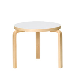 Aalto Table 90D Ø48 White-Birch - view 1