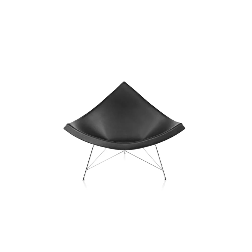 Nelson Coconut Lounge Chair, Leather - view 1