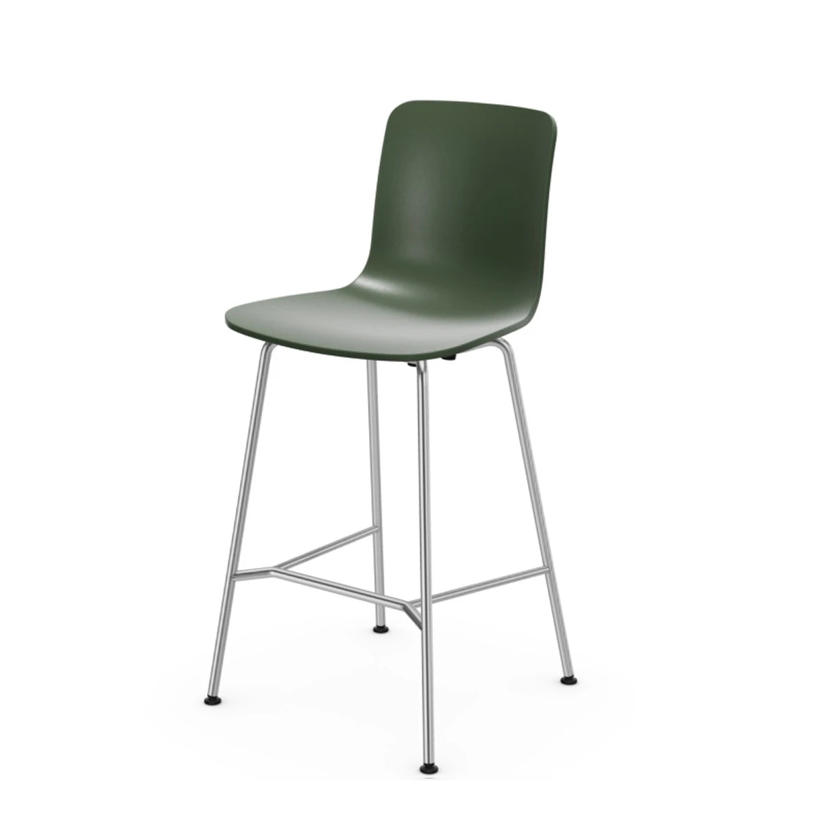 HAL RE barstool medium For Hard Floor ivy re Chrome - view 1