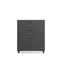 Relief Drawers Wide Grey - view 1