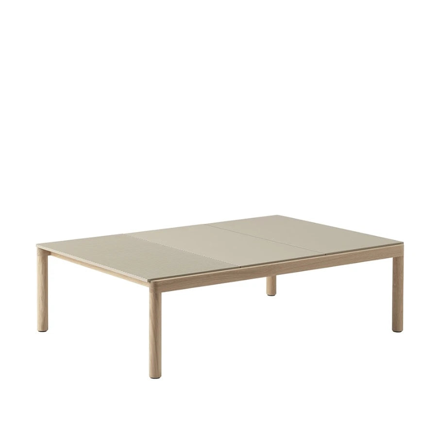 Couple Coffee Table 3tiles Oak/Sand - view 1