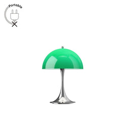 Panthella 250 Portable V3 Chrome/Opal Green Table Lamp - view 1