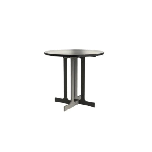 Nell Glass Coffee Table High Ø480 - view 1