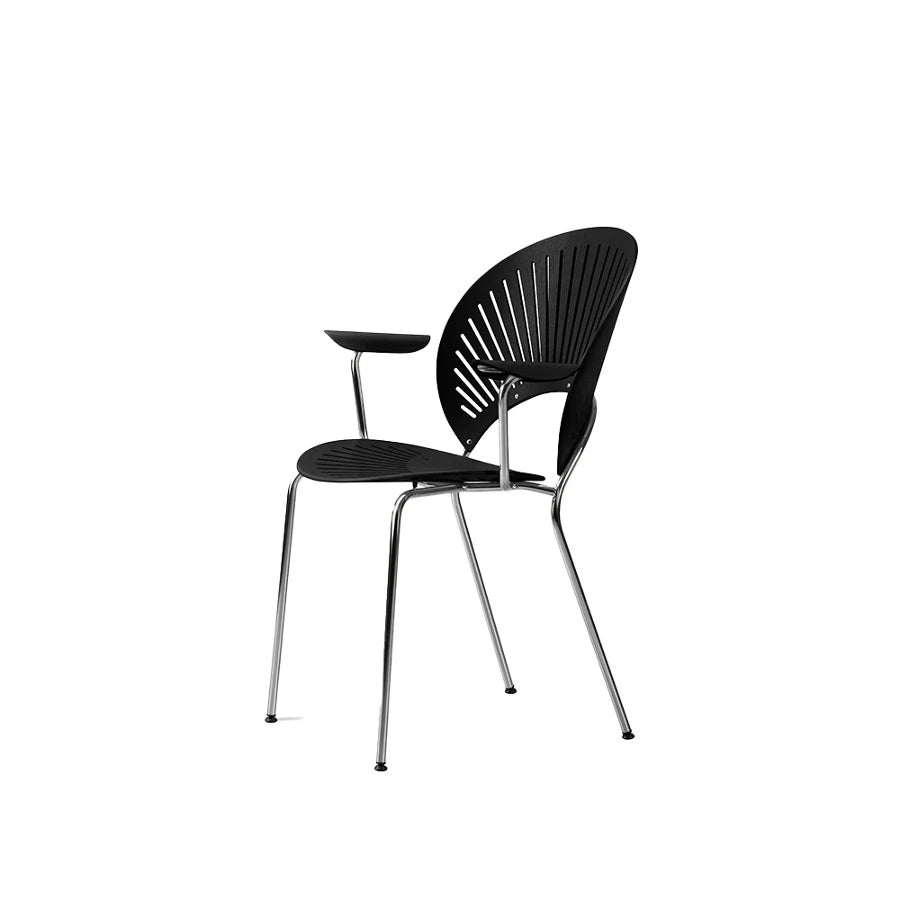 Trinidad Armchair 3399 Chrome/Black Ash - view 1