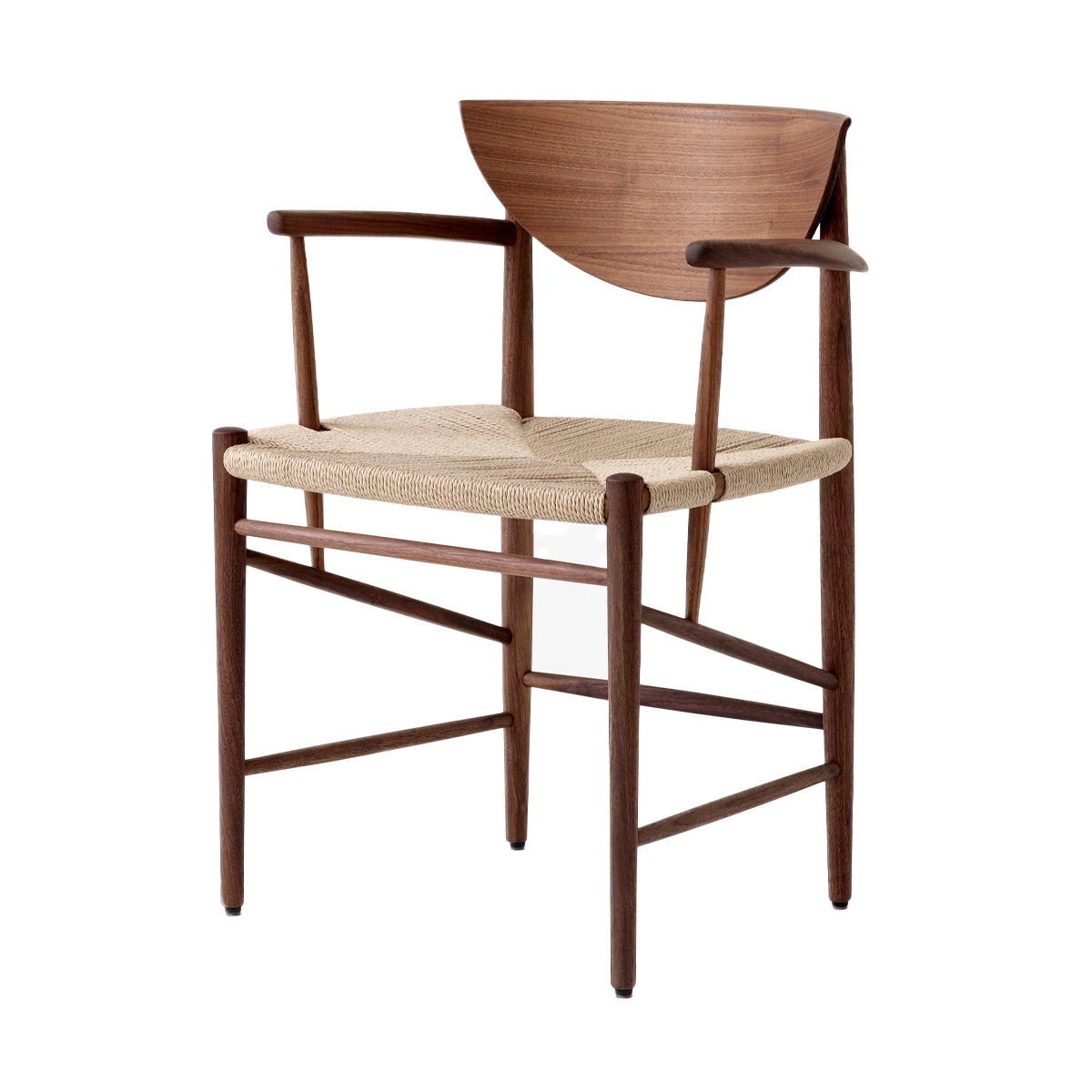 Drawn Chair HM4 Oiled Walnut Natural Paper Cord - view 1
