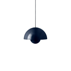 Flowerpot Pendant VP7 Steel Blue - view 1
