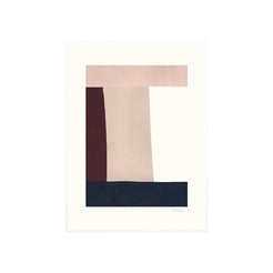 The Poster Club Atelier By Mintstudio The Arp Collection 01 White Aluminum Frame 500 x 700 - view 1