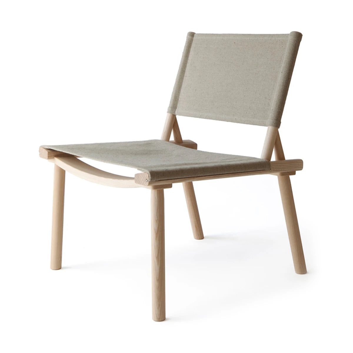 December Lounge Chair Ash and Canvas - view 1