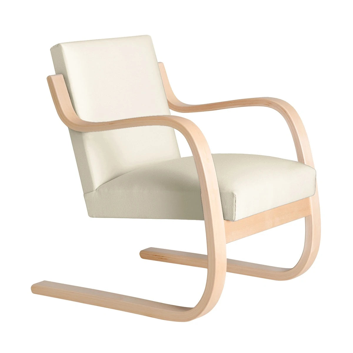 402 armchair birch Mello cream - view 1